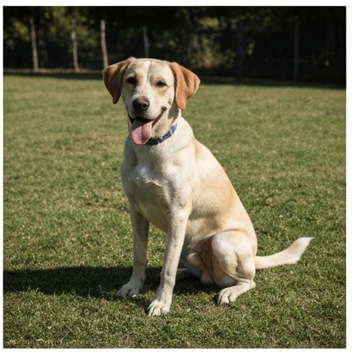 Dog handler training session